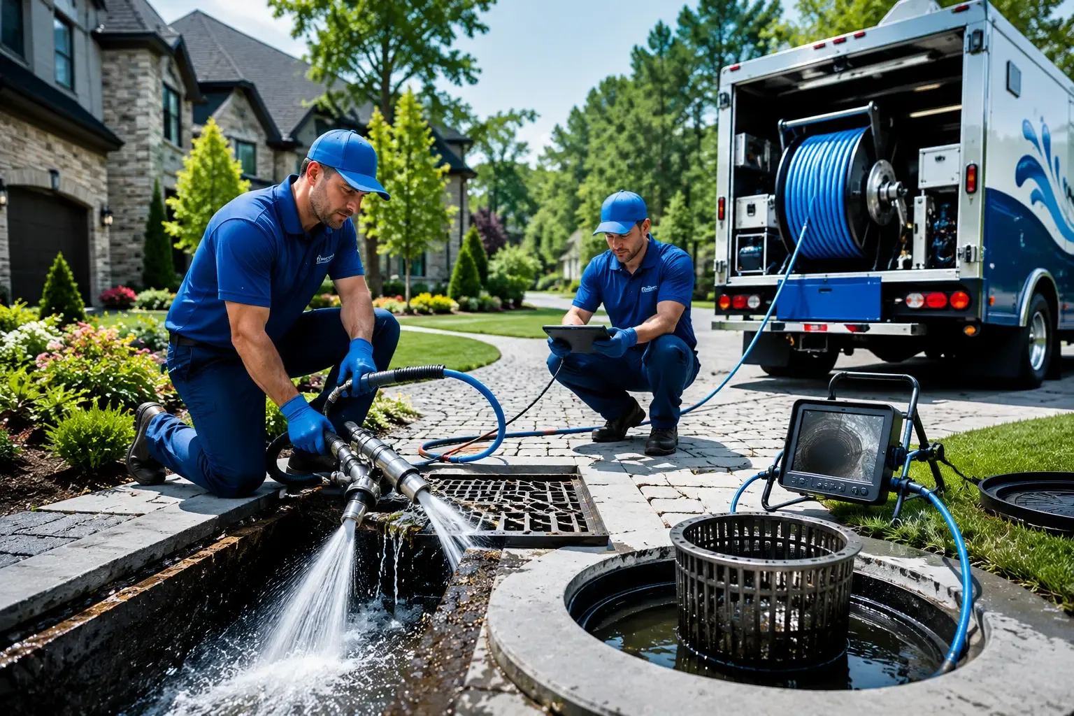 Local outdoor drain cleaning professionals in Amsterdam, OH
