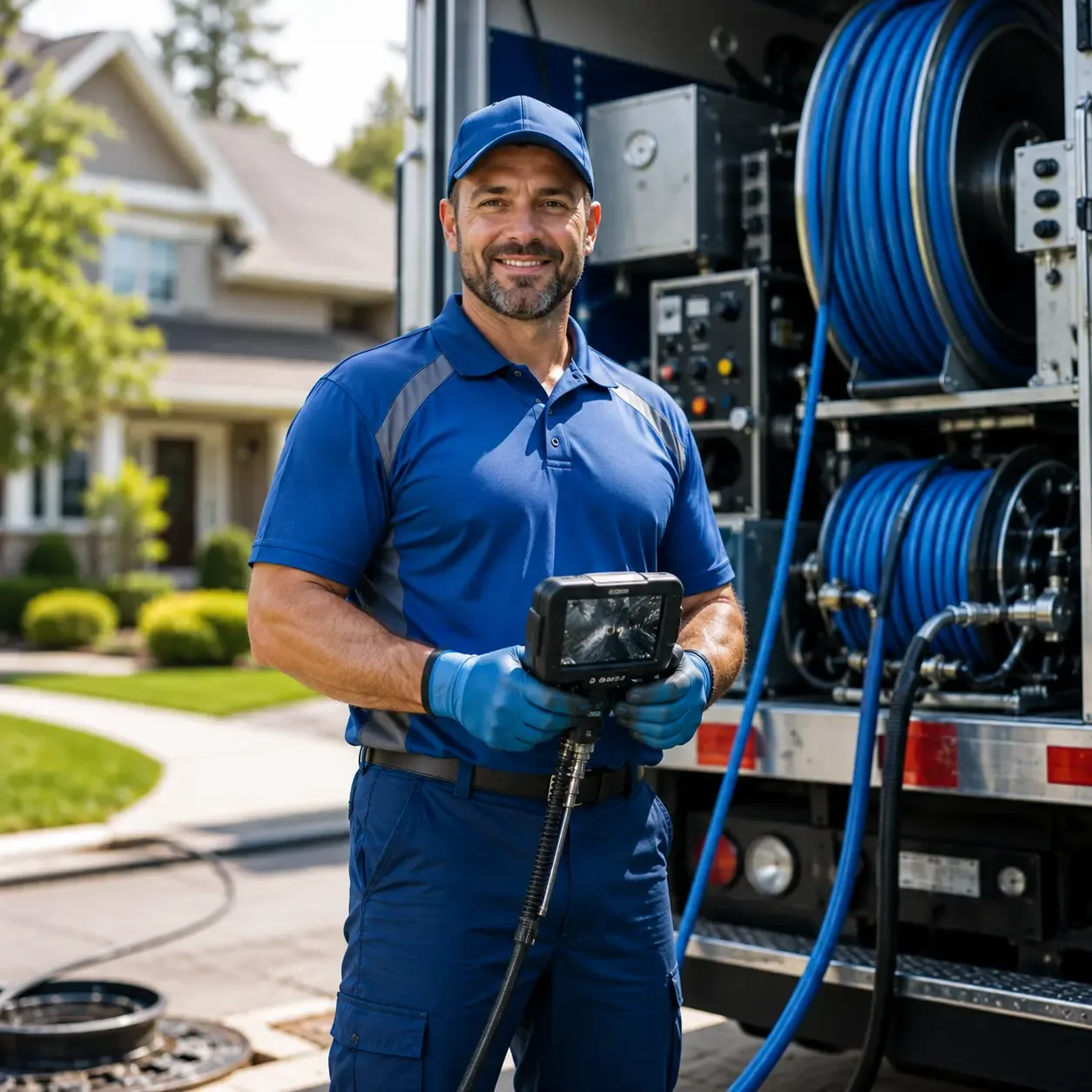 Local outdoor drain cleaning specialists in Amsterdam, OH